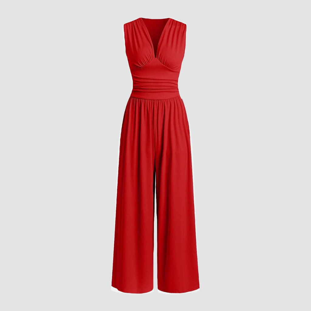 Dorothy™ | Stretch Comfort Wide-Leg Jumpsuit