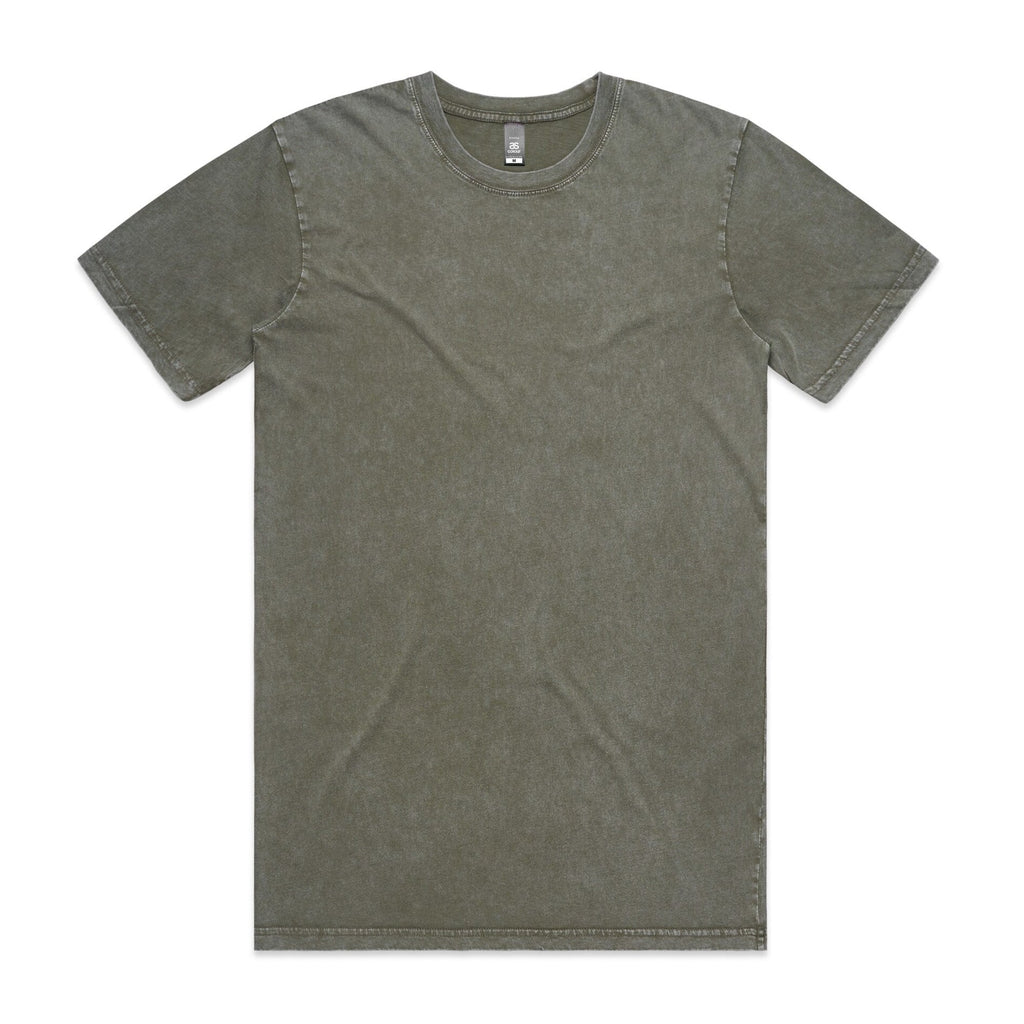 Men's Staple Stone Wash Tee |  Arena Custom Blanks