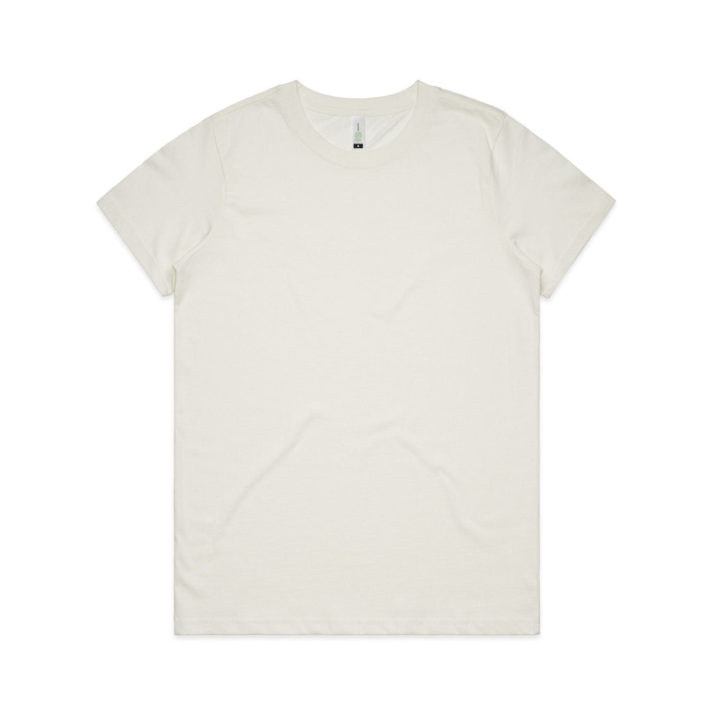 Women's Maple Organic Tee Shirt | Arena Custom Blanks