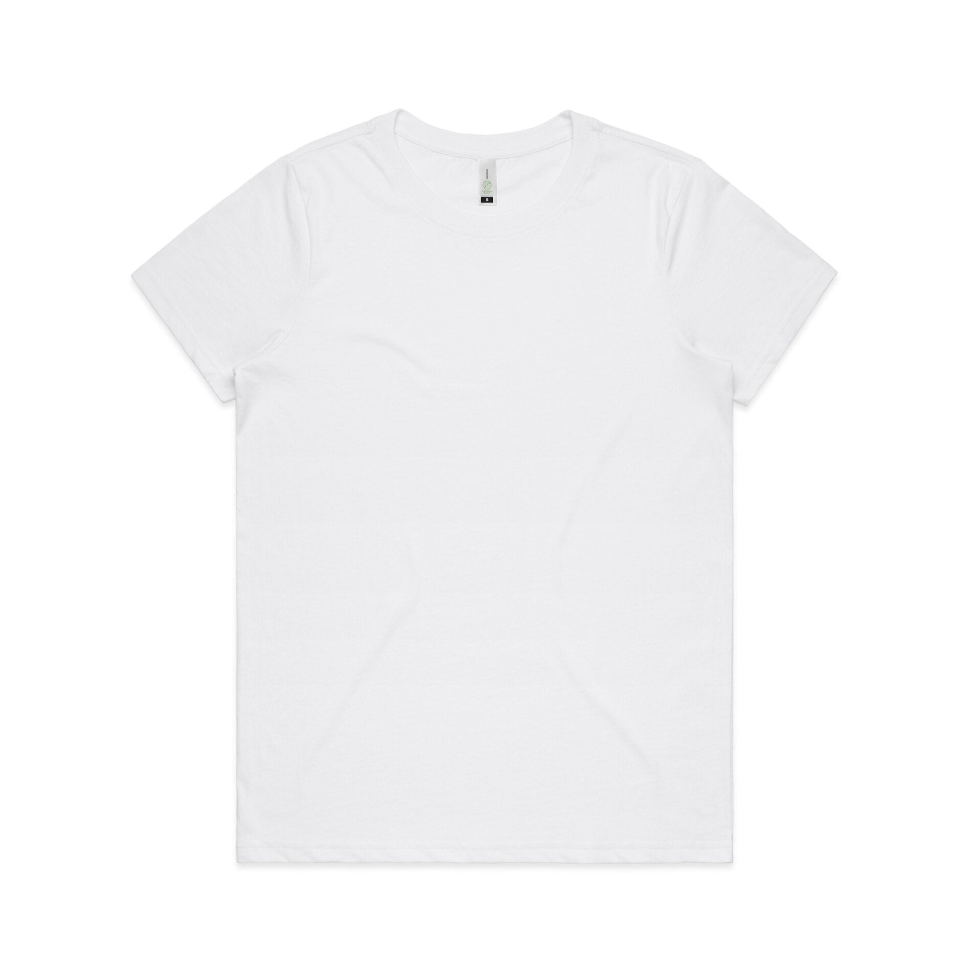 Women's Maple Organic Tee Shirt | Arena Custom Blanks