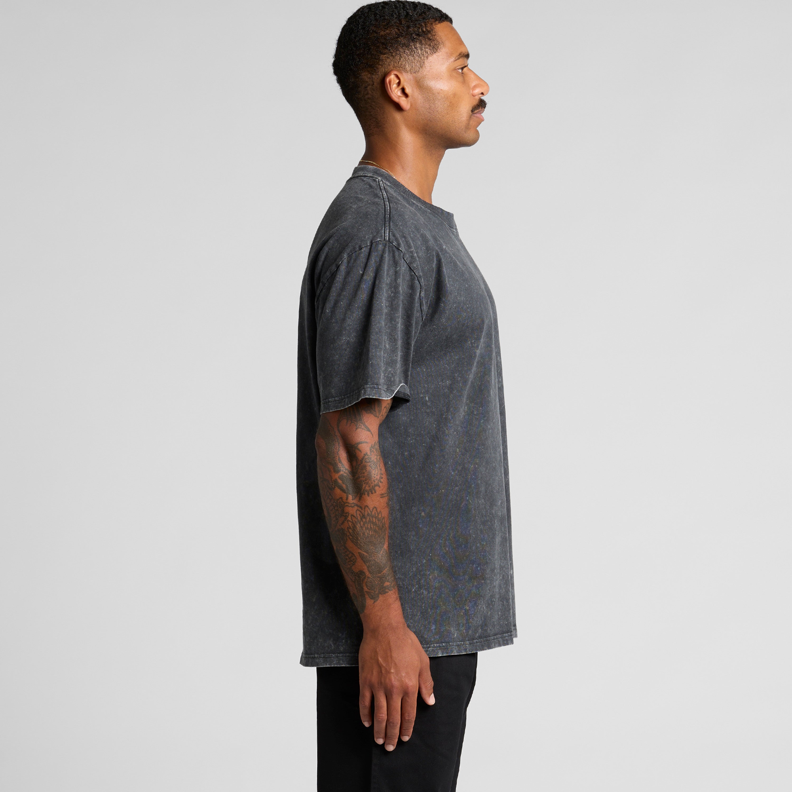 Men's Stone Wash Heavy Tee |  Arena Custom Blanks