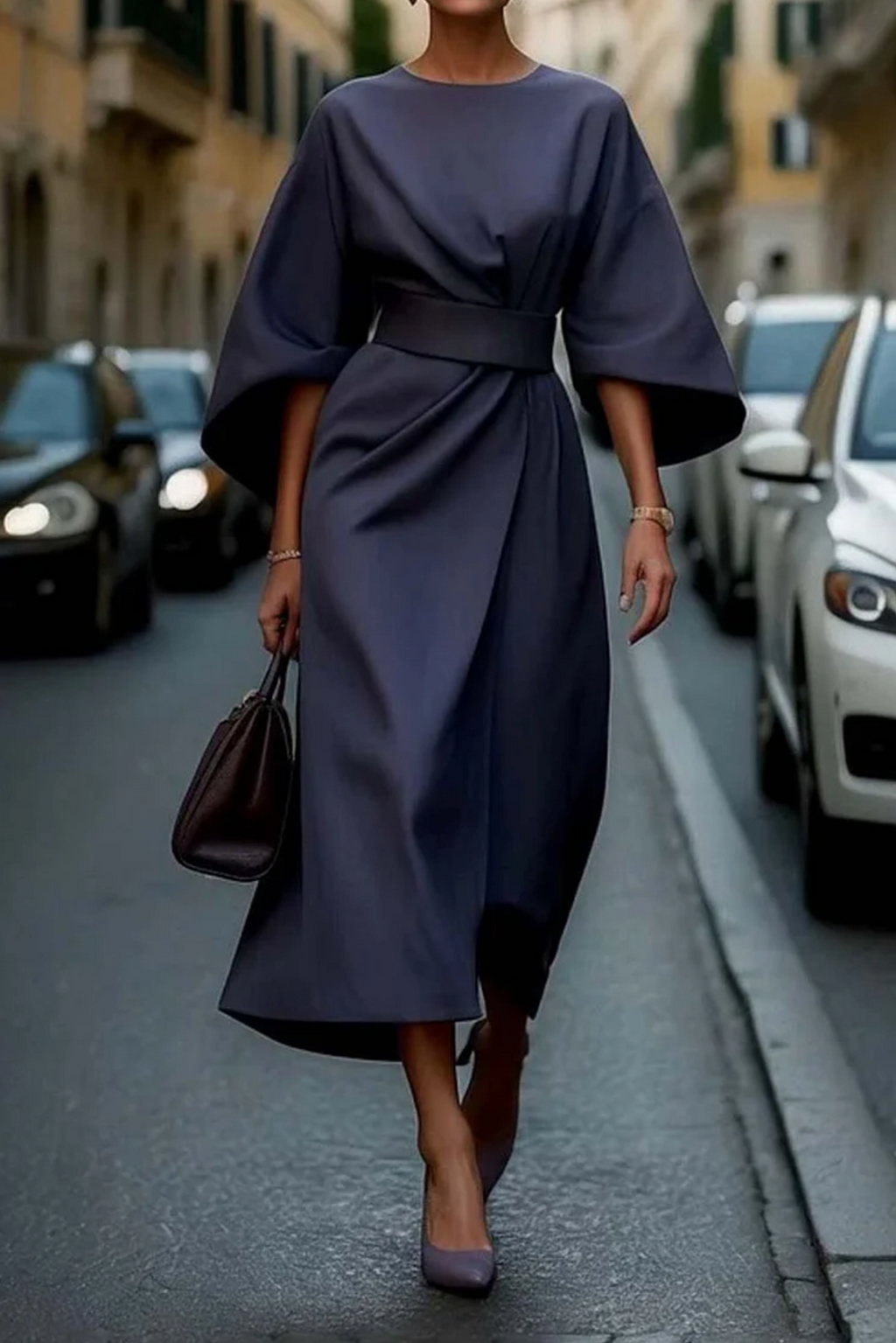 Wendy™ | Elegant Dress with Lantern Sleeves