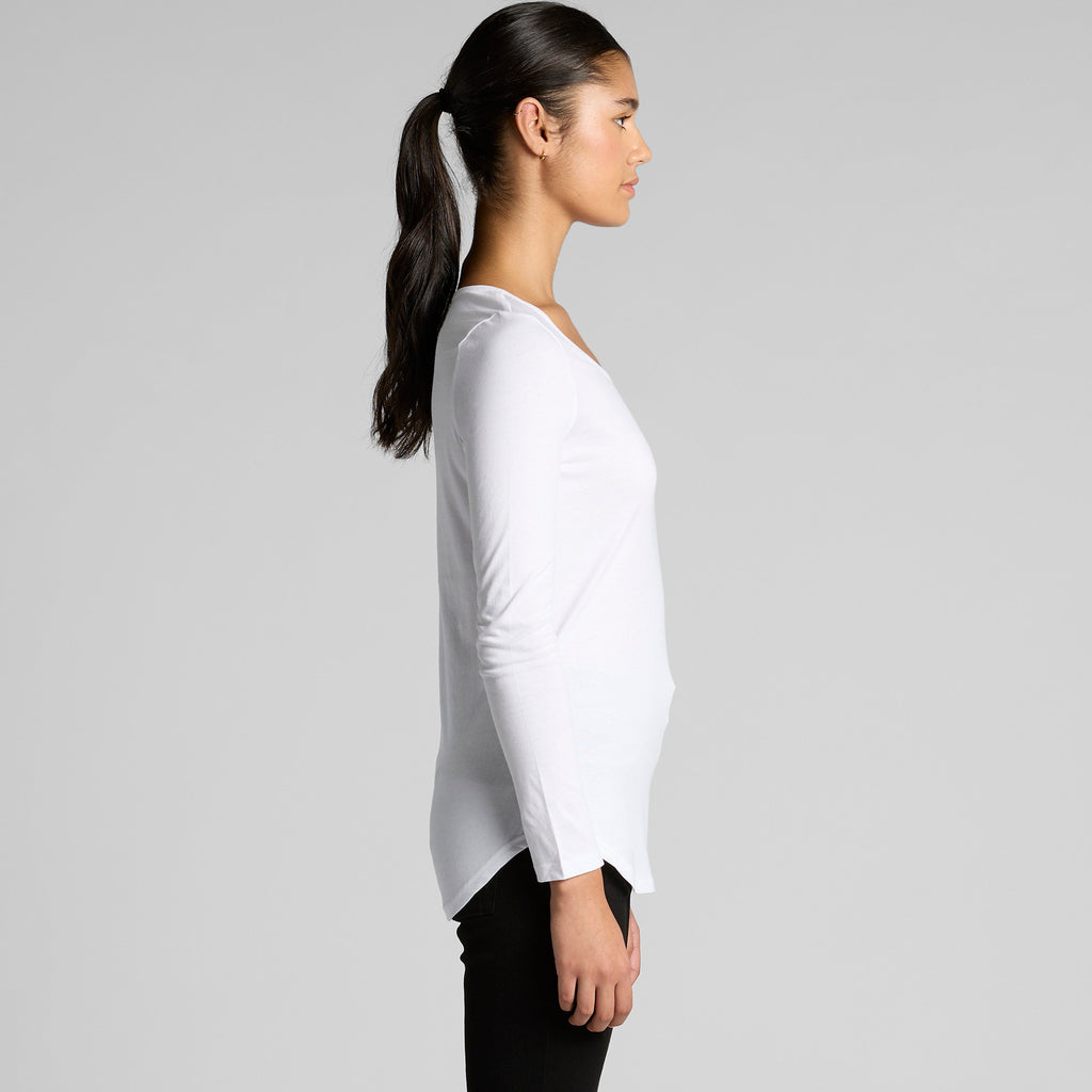 Women's Mali Long Sleeve Tee Shirt | Arena Custom Blanks