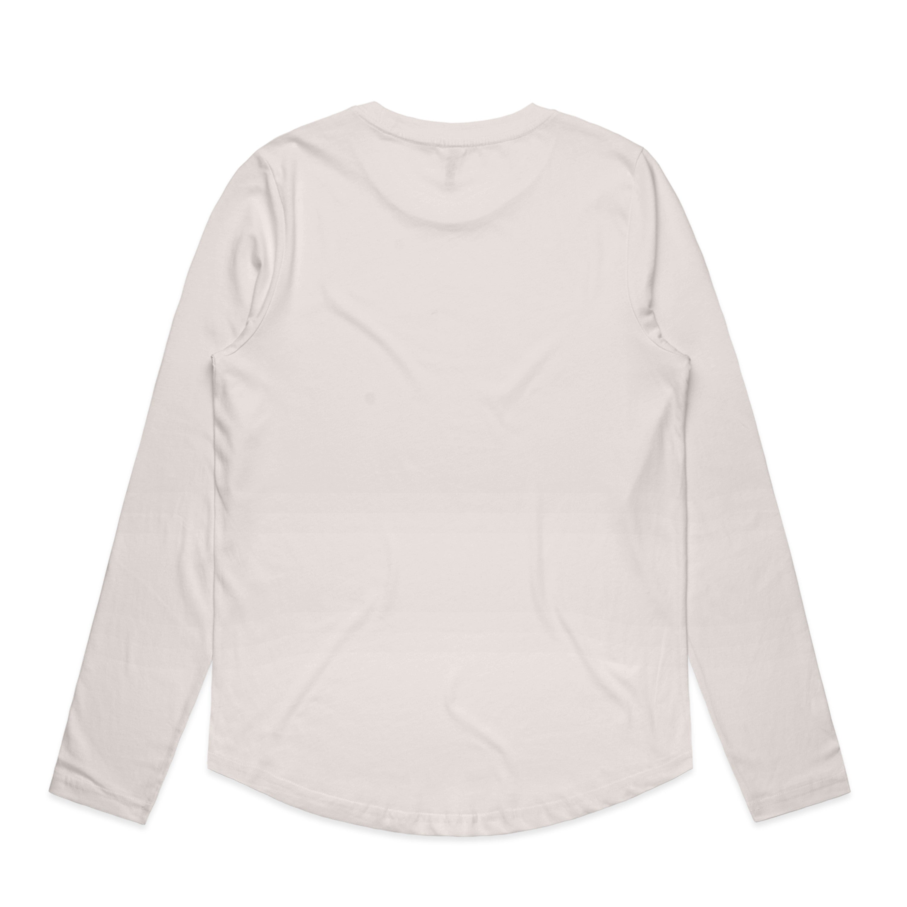 Women's Maple Curve Long Sleeve Tee | Arena Custom Blanks