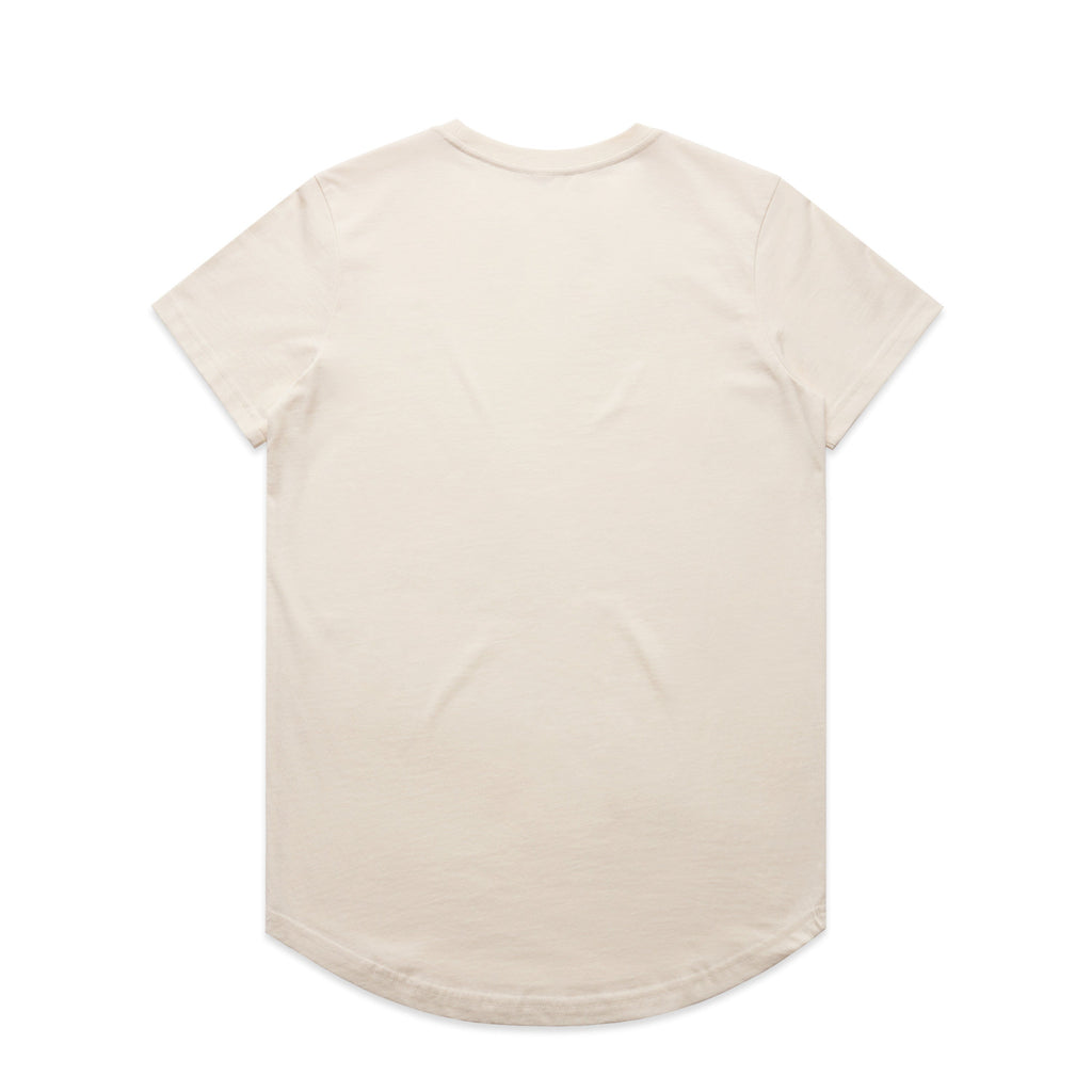 Women's Maple Curve Tee | Arena Custom Blanks
