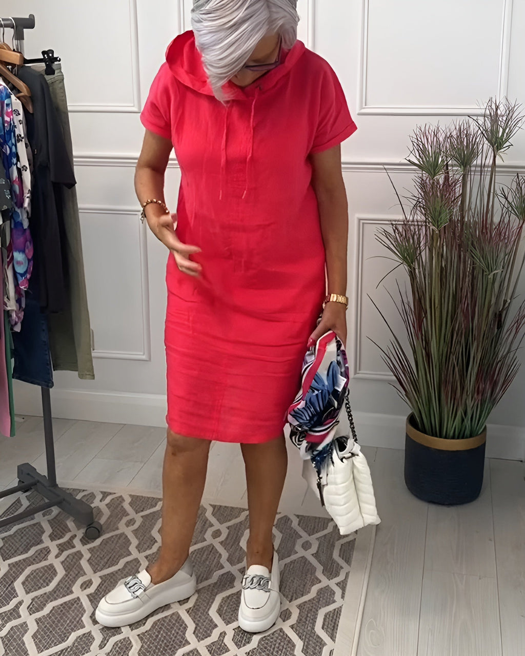 Tina™ | Relaxed Hoodie Dress